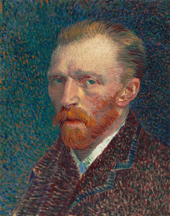  Self-Portrait (1887). Vincent van Gogh